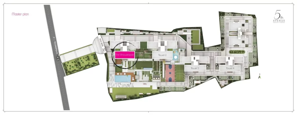 Merlin 5th Avenue Master Layout Plan
