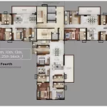 Merlin The Fourth Floor Plans