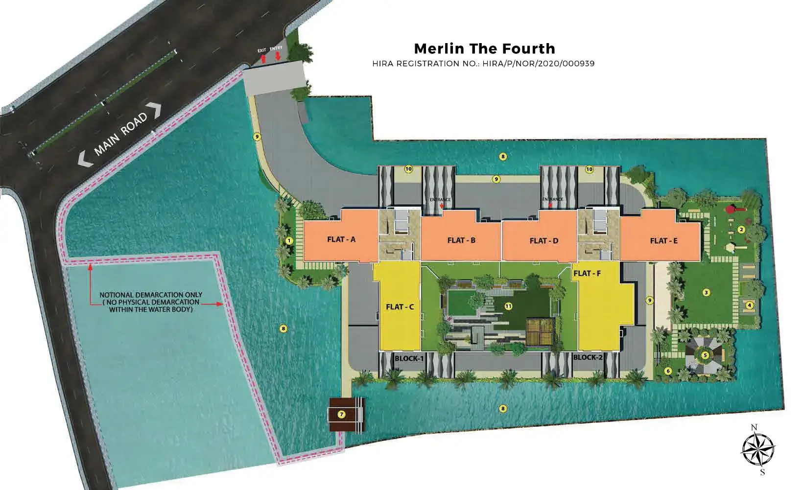 Merlin The Fourth Master Layout Plan