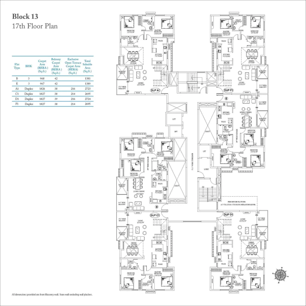 South Winds Floor Plans