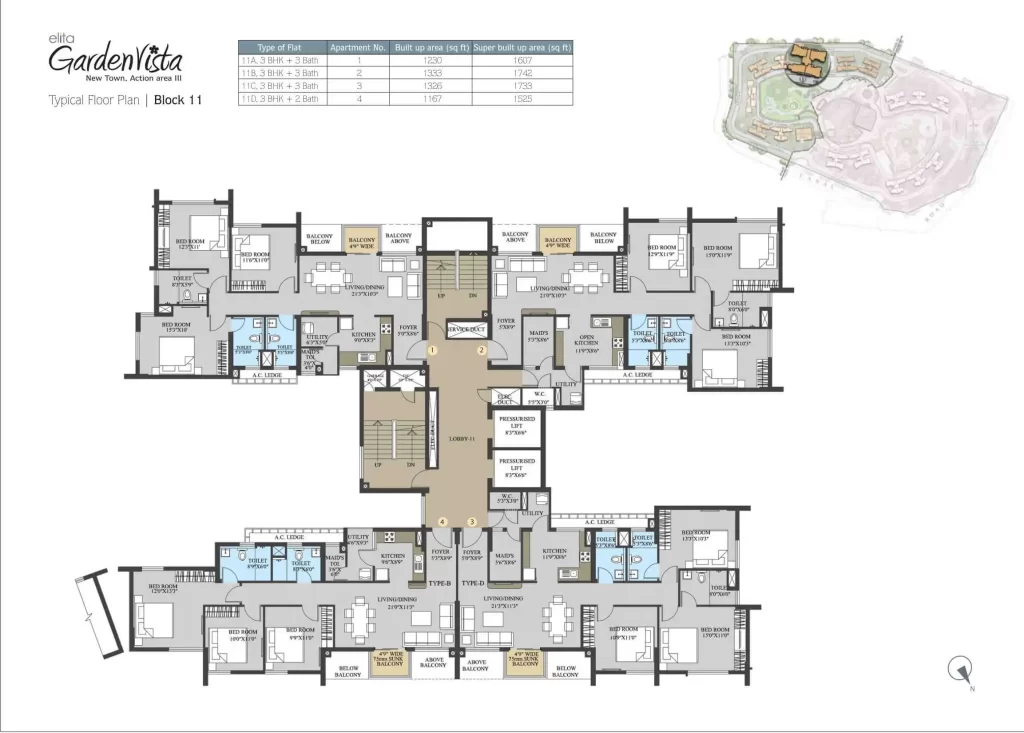 Elita Garden Vista Floor Plans