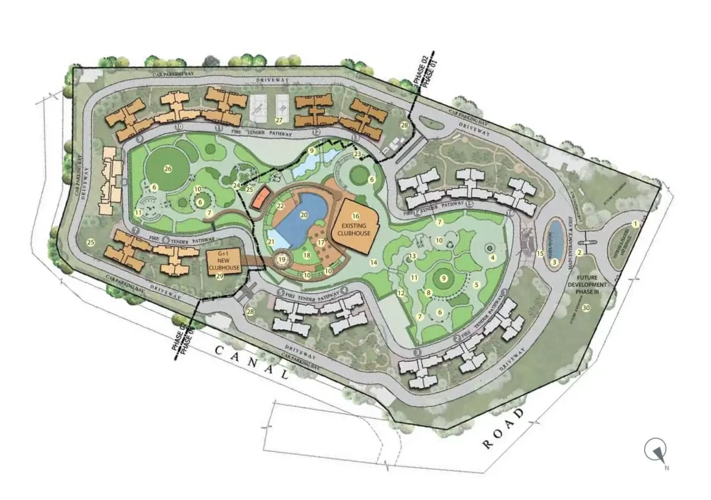 Elita Garden Vista Master Layout Plan