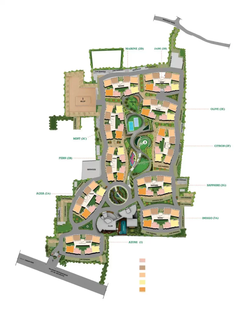 Siddha Happyville Master Layout Plan