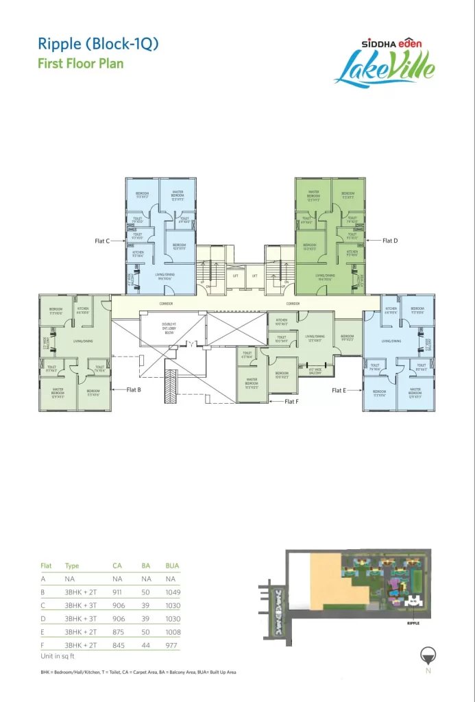 Siddha Eden Lakeville Floor Plans