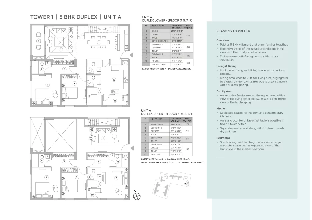 PS Navyom Floor Plans