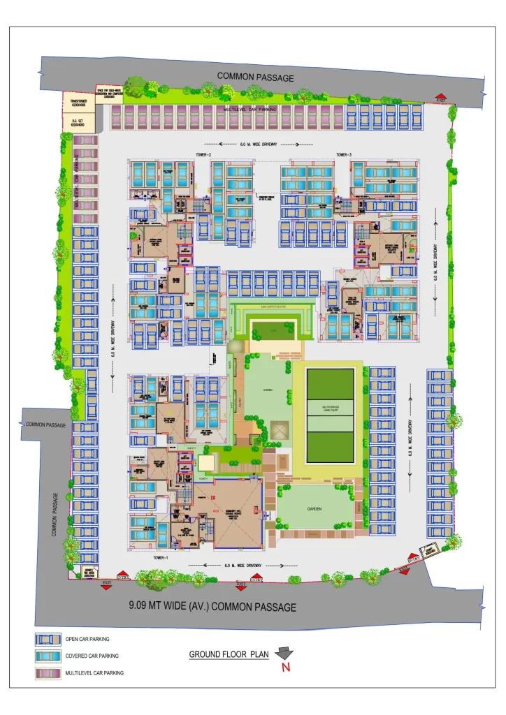 Orbit Lumiere Master Layout Plan