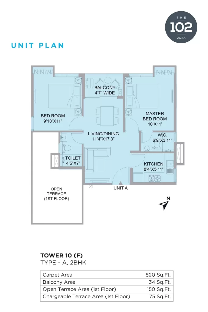 PS The 102 Floor Plans
