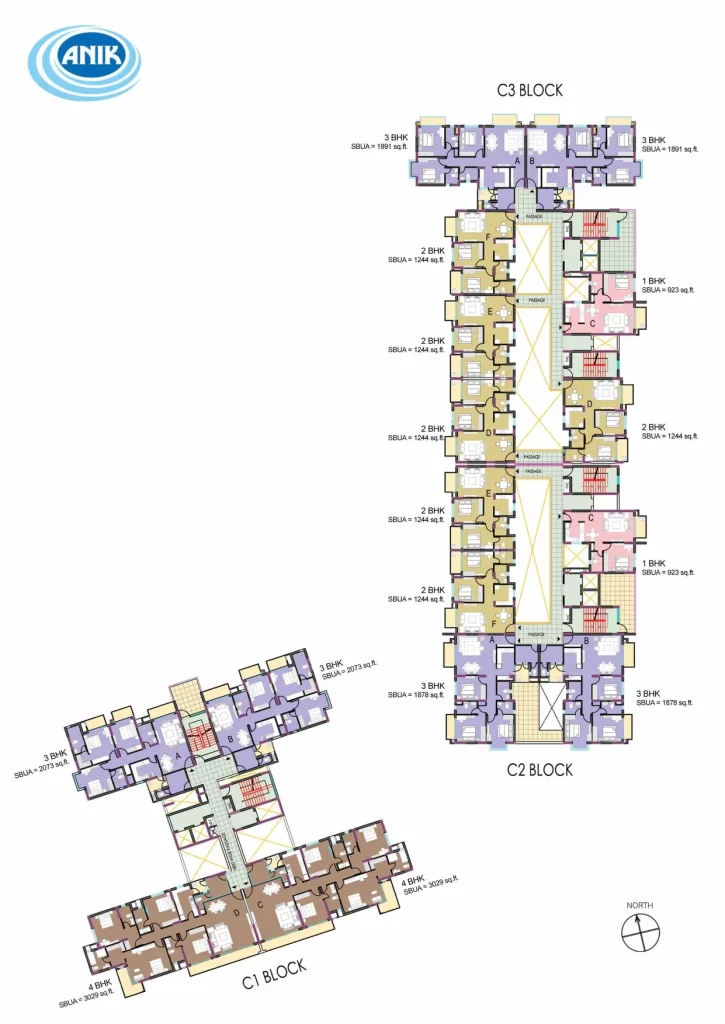 One Rajarhat Floor Plans