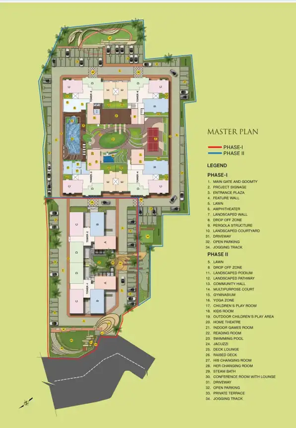 Lakewood Estate Master Layout Plan
