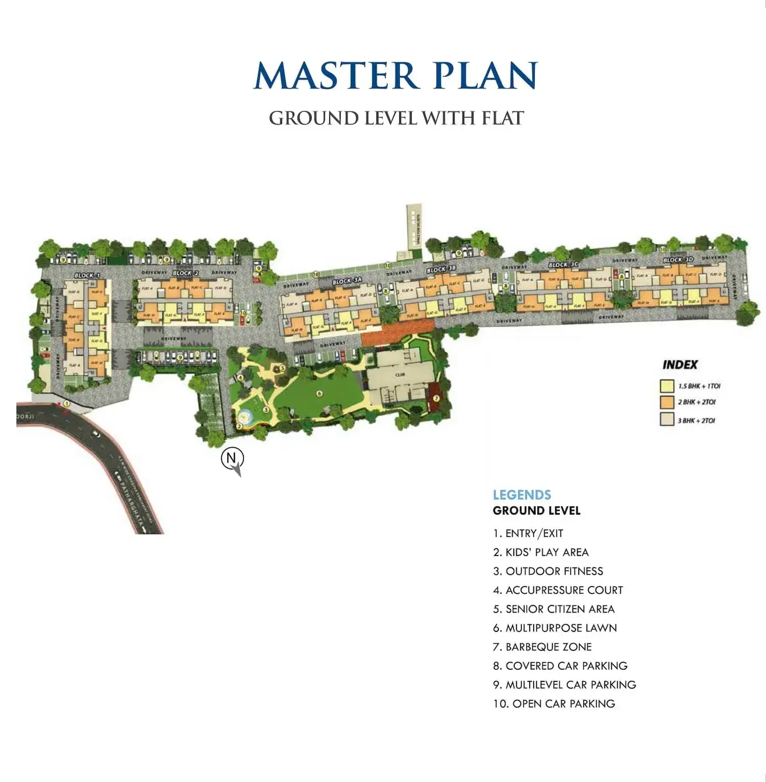 Merlin Lakescape Master Layout Plan