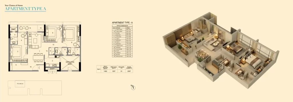 Ambuja Utalika Floor Plans