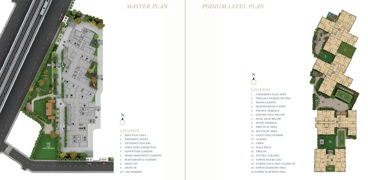 Avidipta Phase II Master Layout Plan