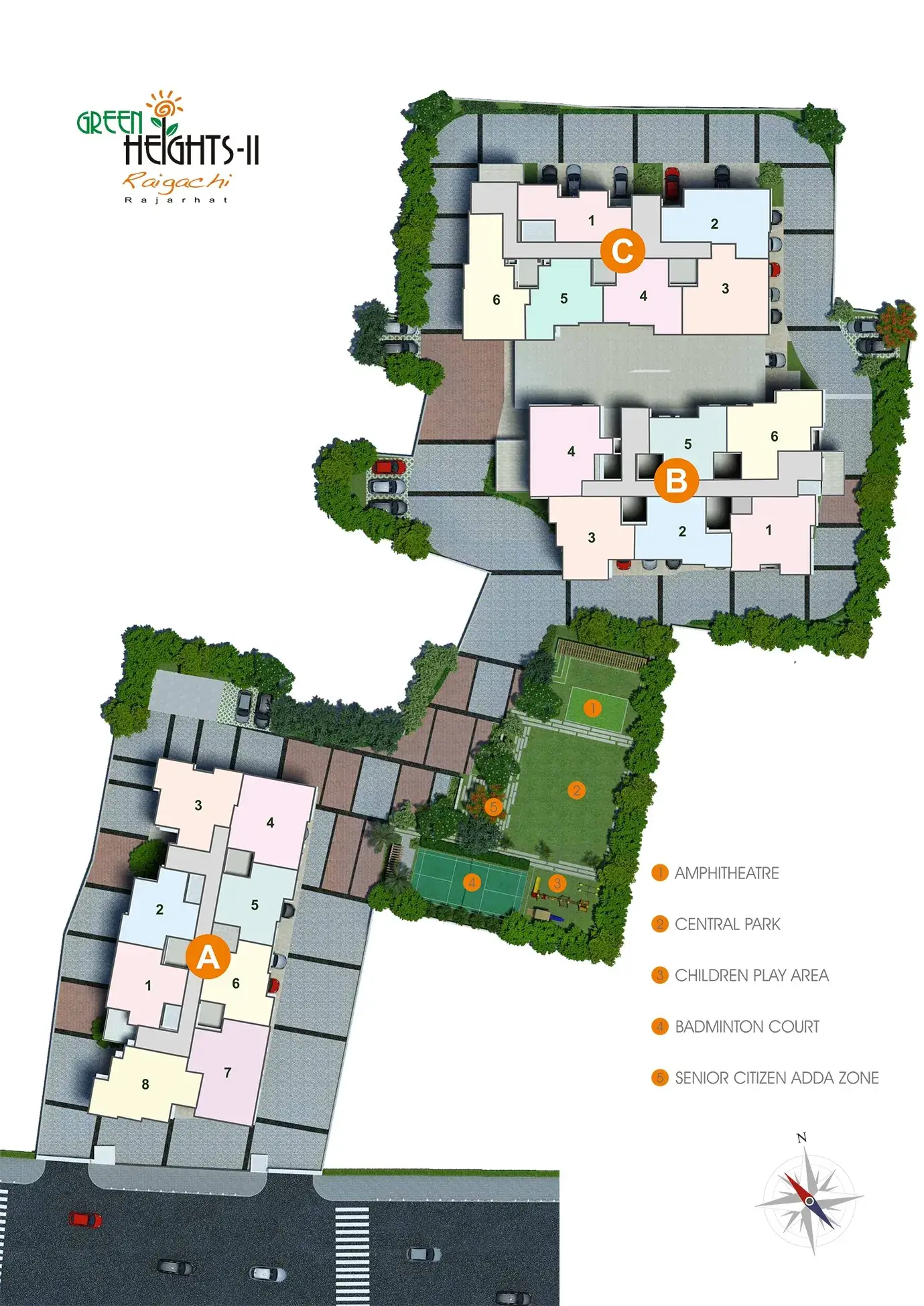 Green Heights Master Layout Plan