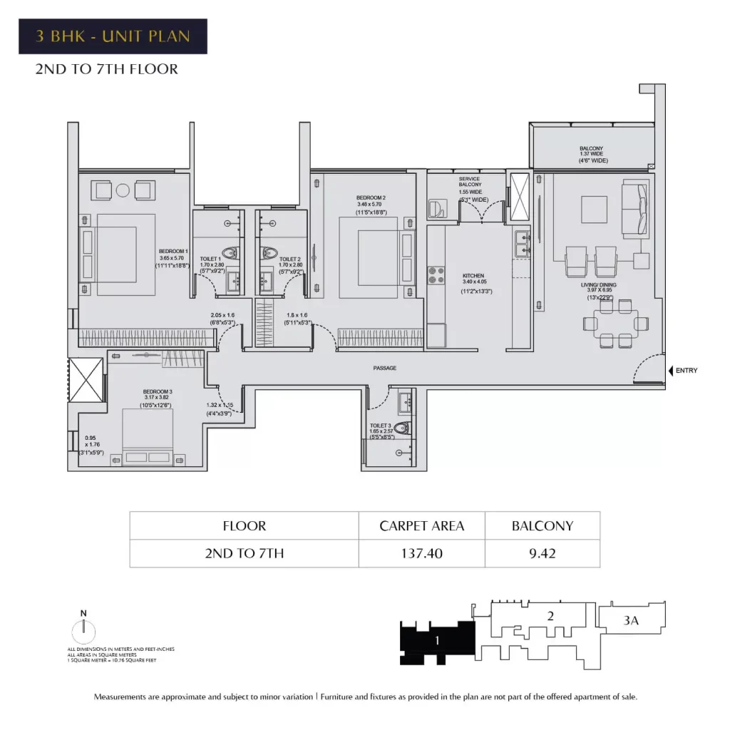 Tata 88 East Floor Plans