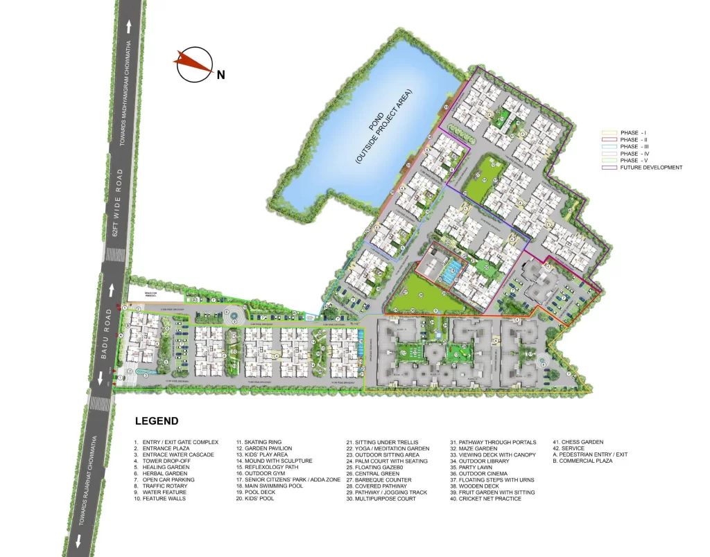Srijan Eternia Master Layout Plan