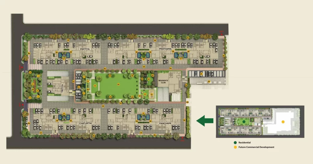 Ambuja Urvisha Master Layout Plan