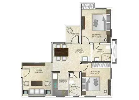DTC Southern Heights Floor Plans
