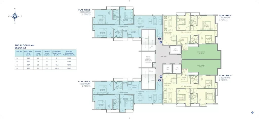 Sugam Morya Floor Plans