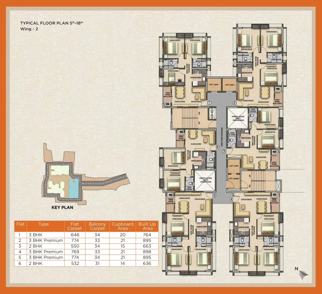 Signum Sampurna Floor Plans