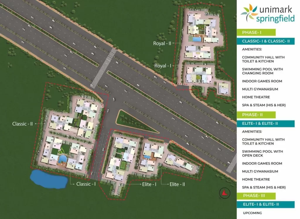 Unimark Springfield Master Layout Plan