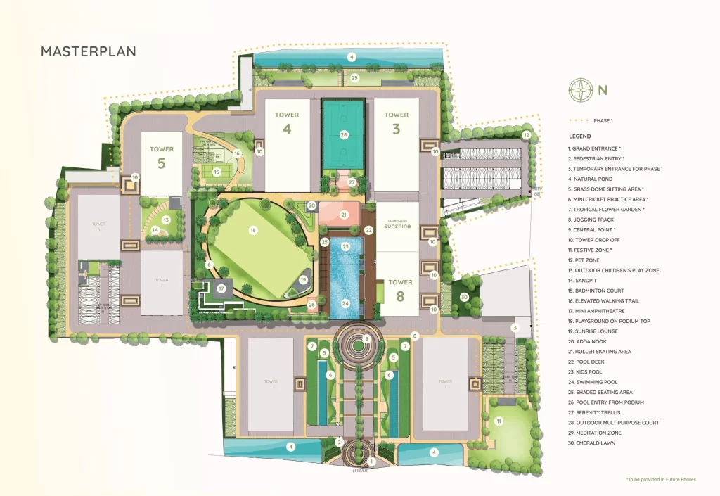 Sureka Sunrise Aura Master Layout Plan