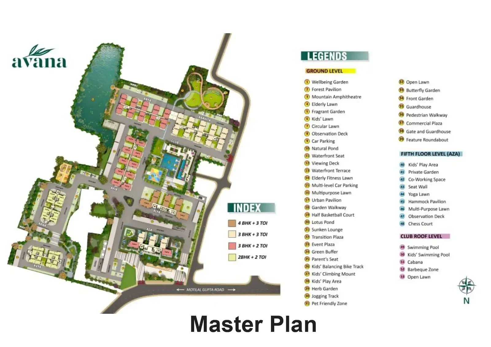 Merlin Avana Master Layout Plan