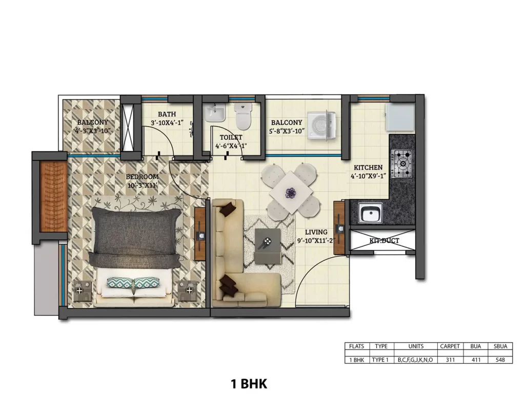 New Kolkata Sangam Floor Plans