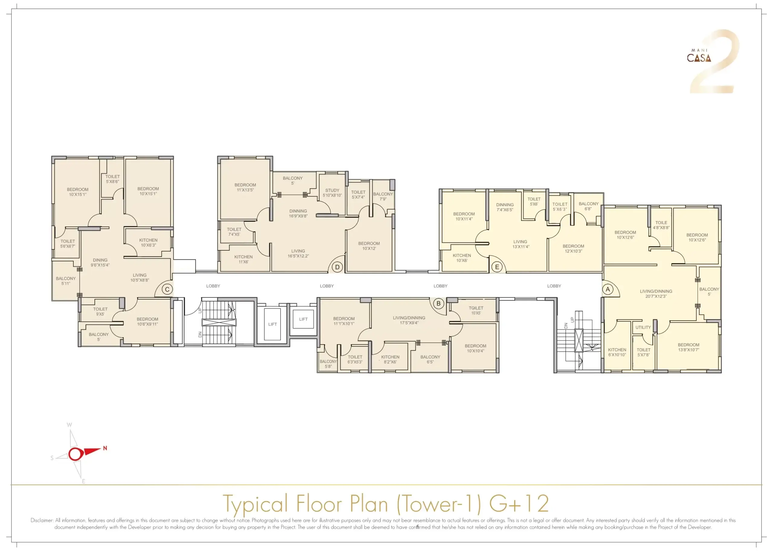 Mani Casa Floor Plans