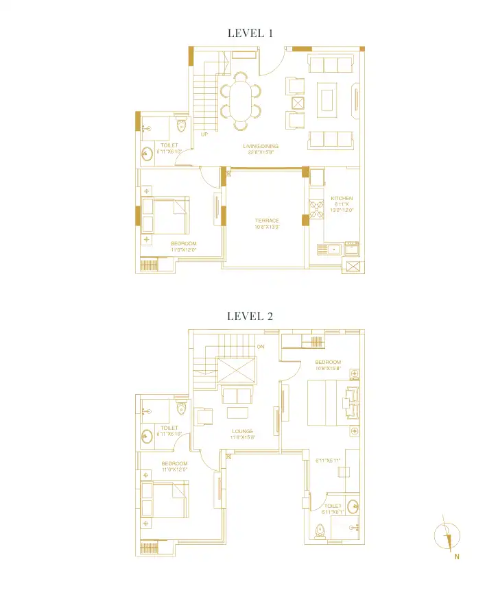 The Levelz Floor Plans