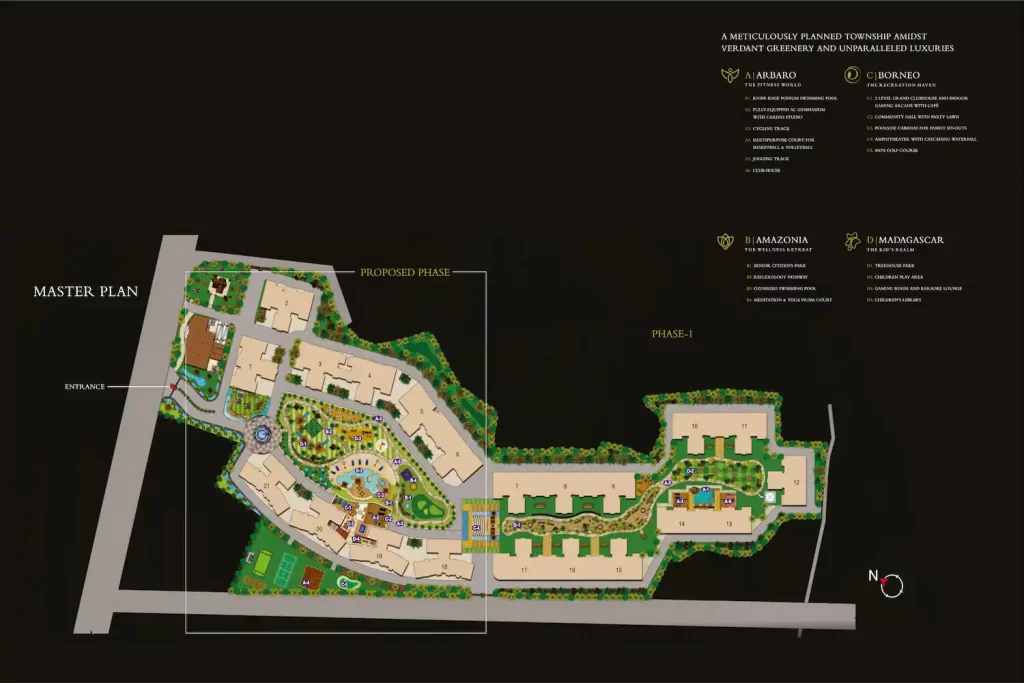 Amazonia Master Layout Plan