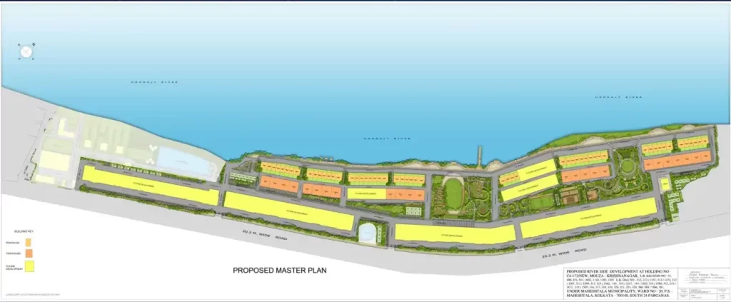 Srijan Royal Ganges Master Layout Plan