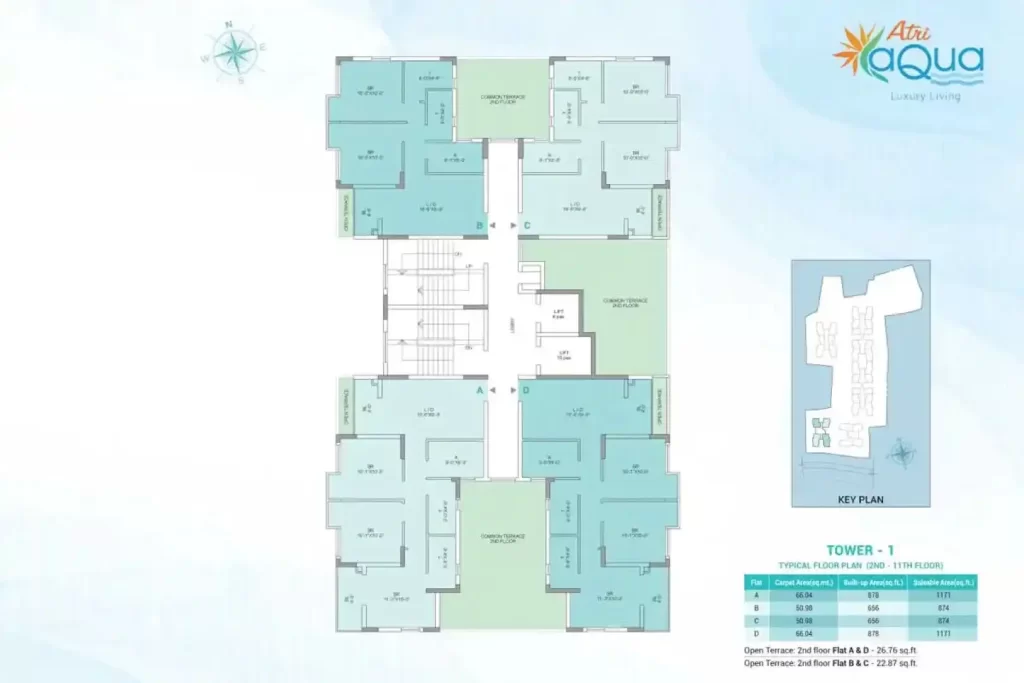 Atri Aqua Floor Plans