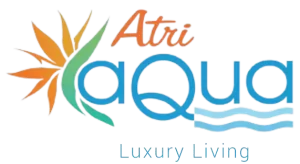 Atri Aqua, Jagaddal, Rajpur, Southern Bypass- Prop Vestors, Project Logo