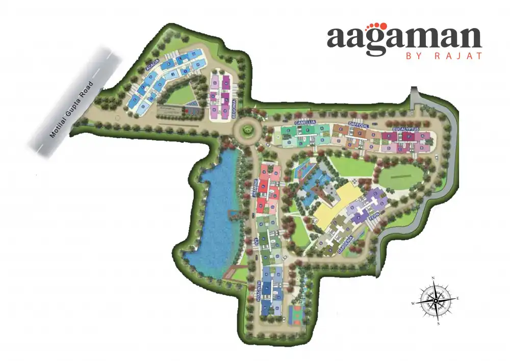 Aagaman Master Layout Plan
