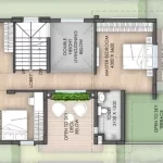 Shrachi Newtown Villas Floor Plans