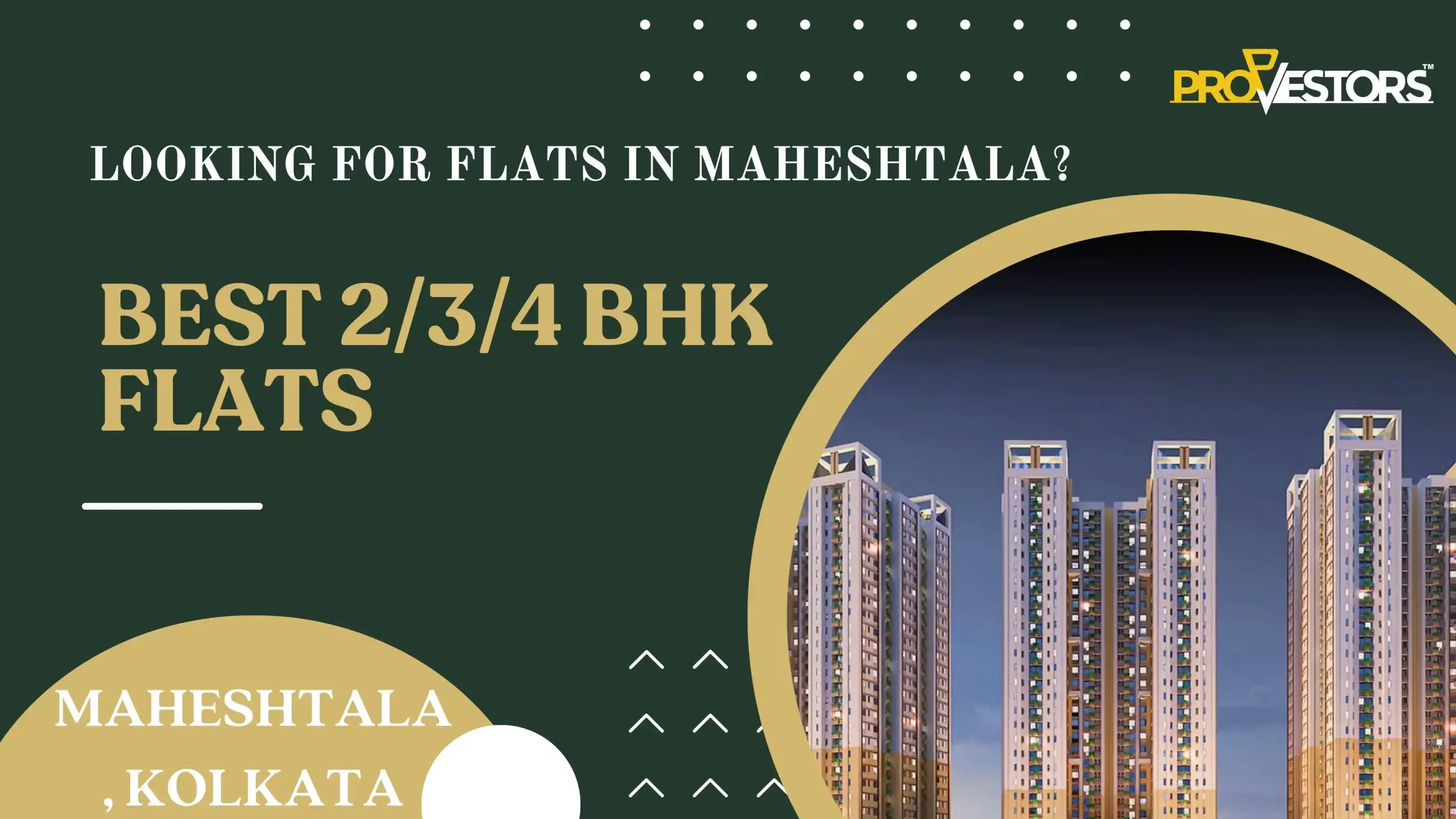 2, 3, & 4 BHK Flats in Maheshtala, Kolkata