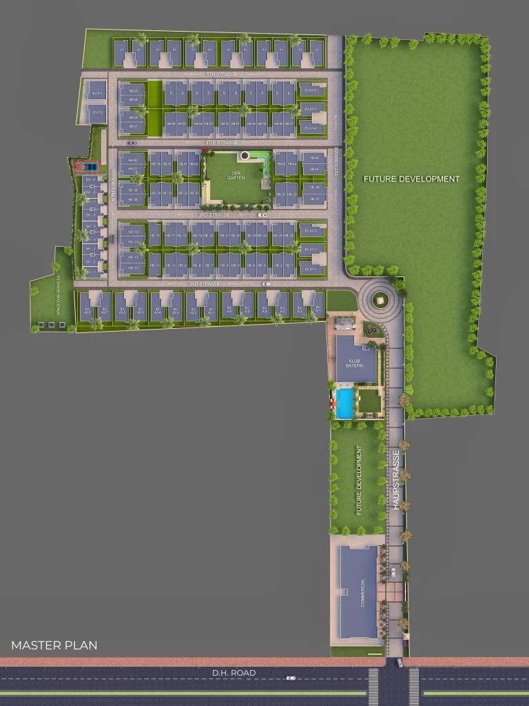 Arrjavv Hazelburg Master Layout Plan