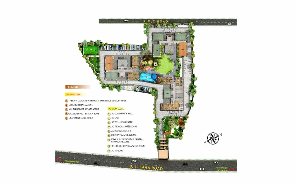 Merlin Elements Master Layout Plan