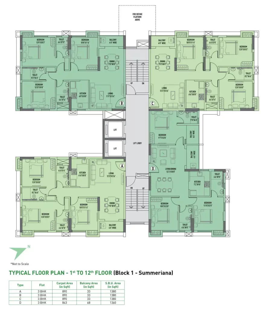 Realmark Seasonss Floor Plans