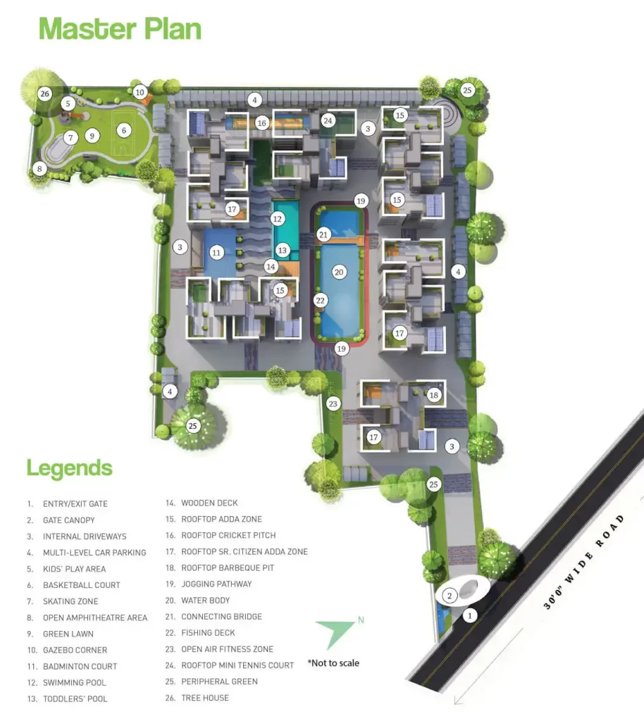 Realmark Seasonss Master Layout Plan