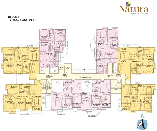Srijan Natura Floor Plans