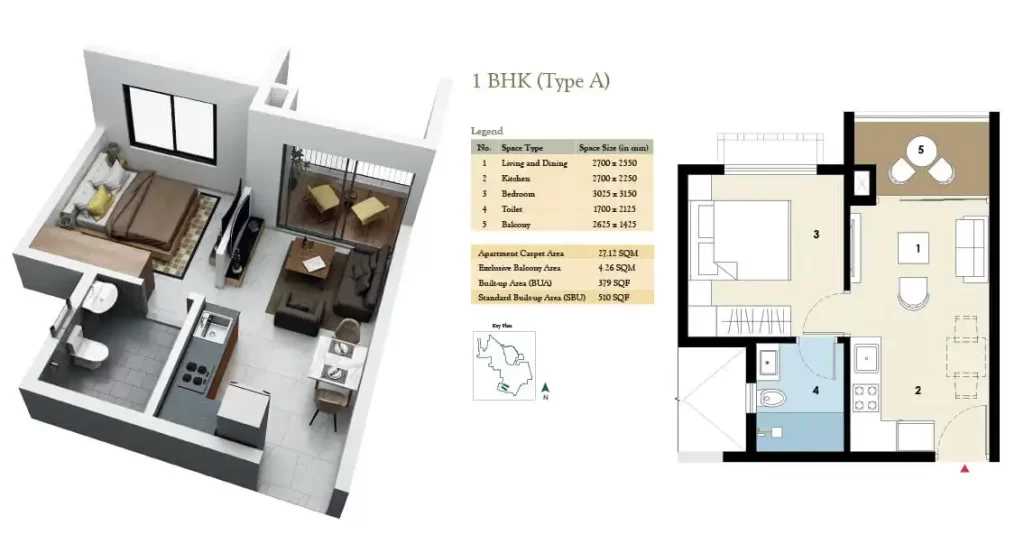 Ambuja Vanya Awas Floor Plans