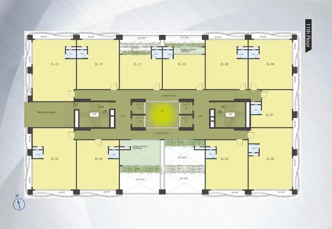 Emami Business Bay Floor Plans