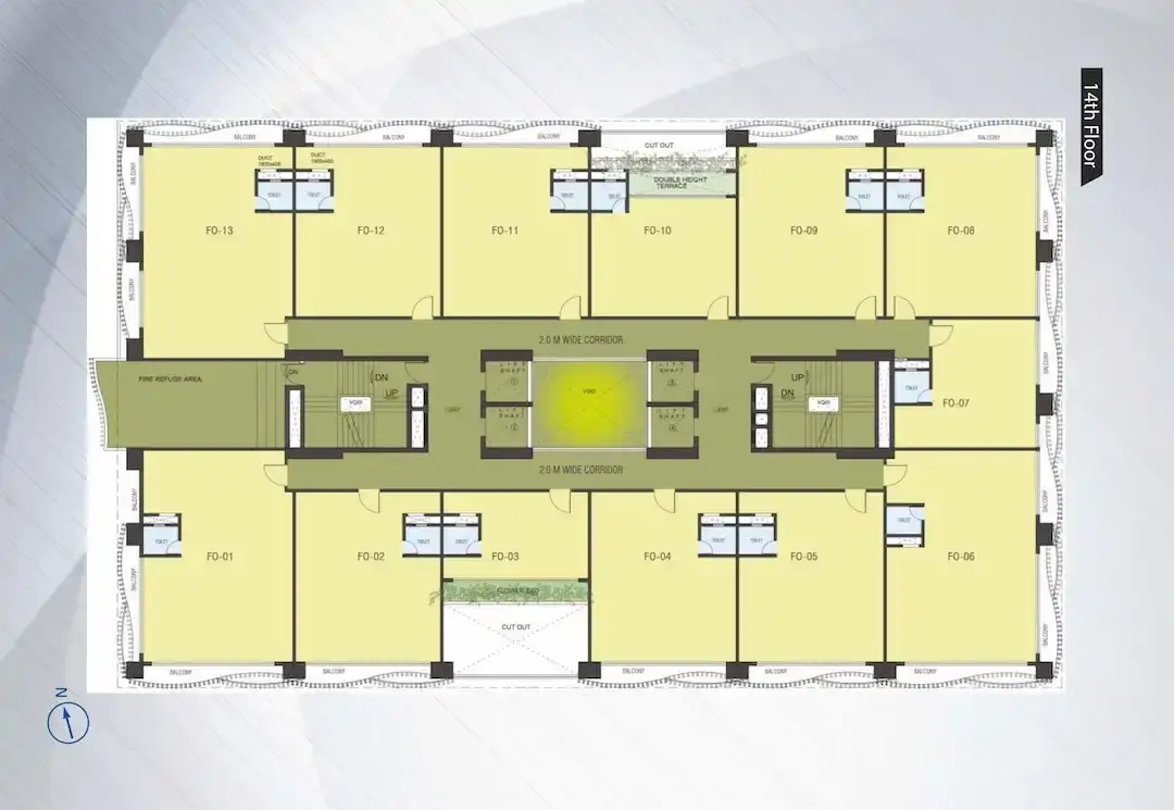 Emami Business Bay Floor Plans