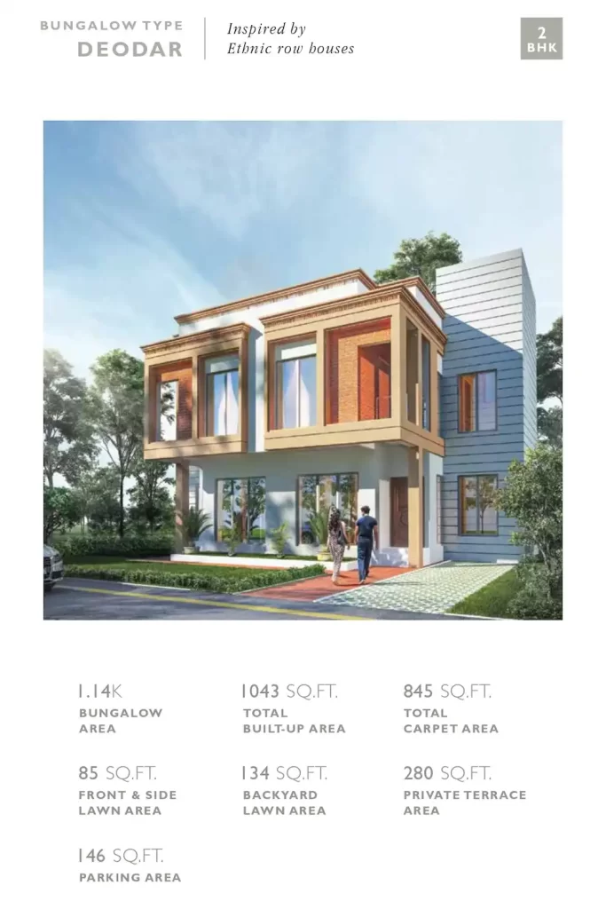 Gems Bougainvillas Floor Plans