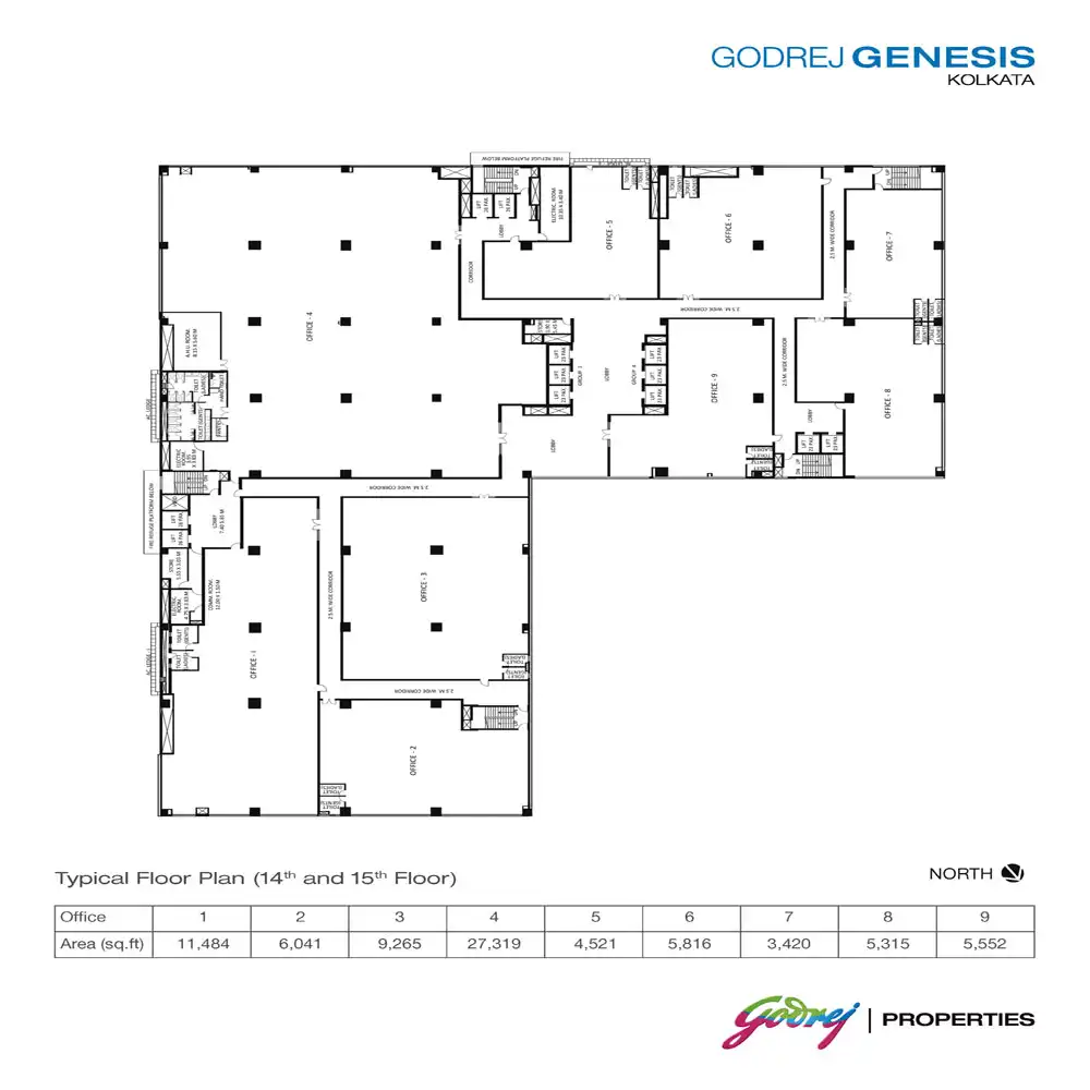 Godrej Genesis Floor Plans