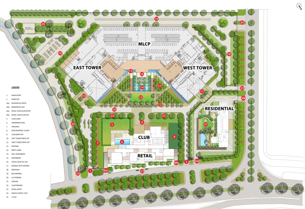 Mani Casadona Master Layout Plan