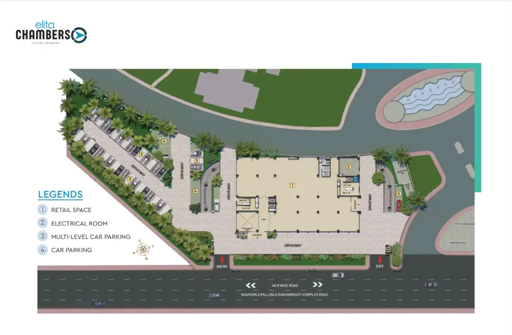 Elita Chambers Master Layout Plan