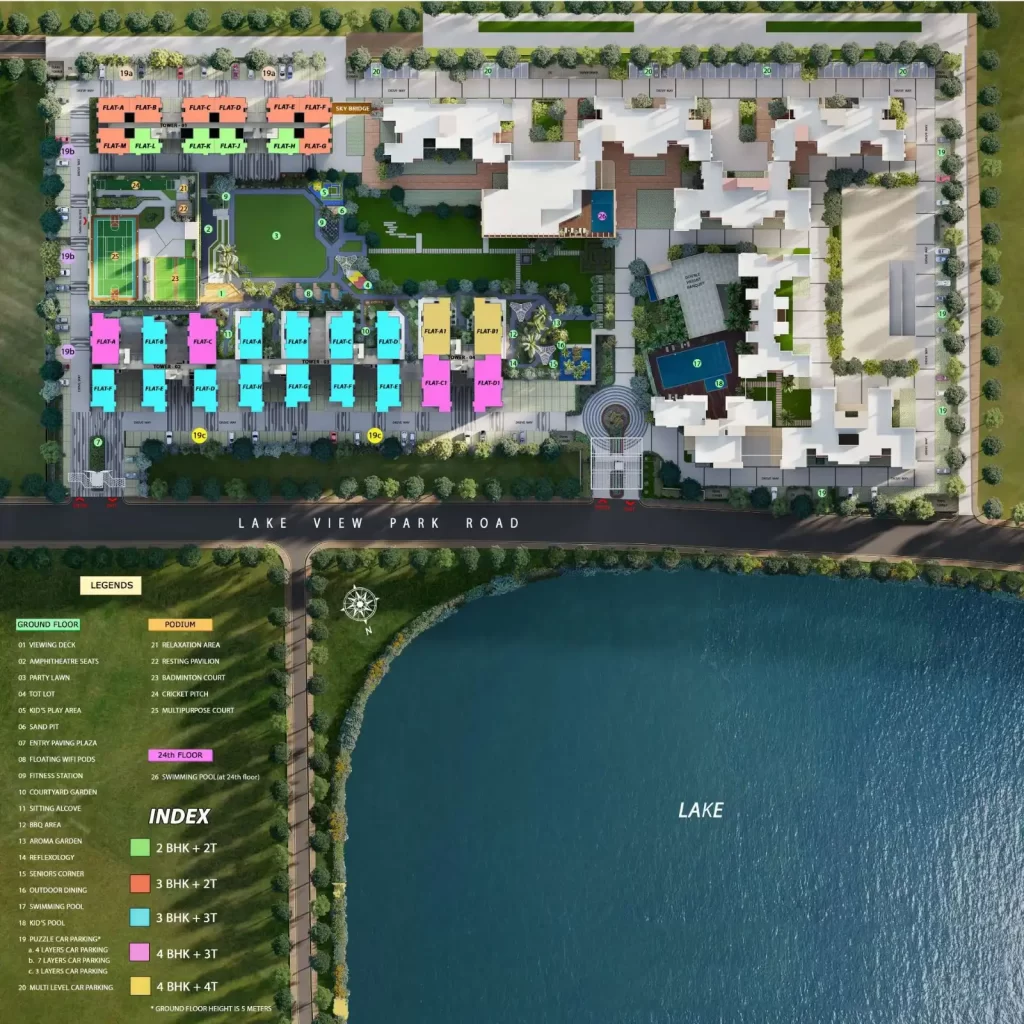 Merlin Serenia Master Layout Plan