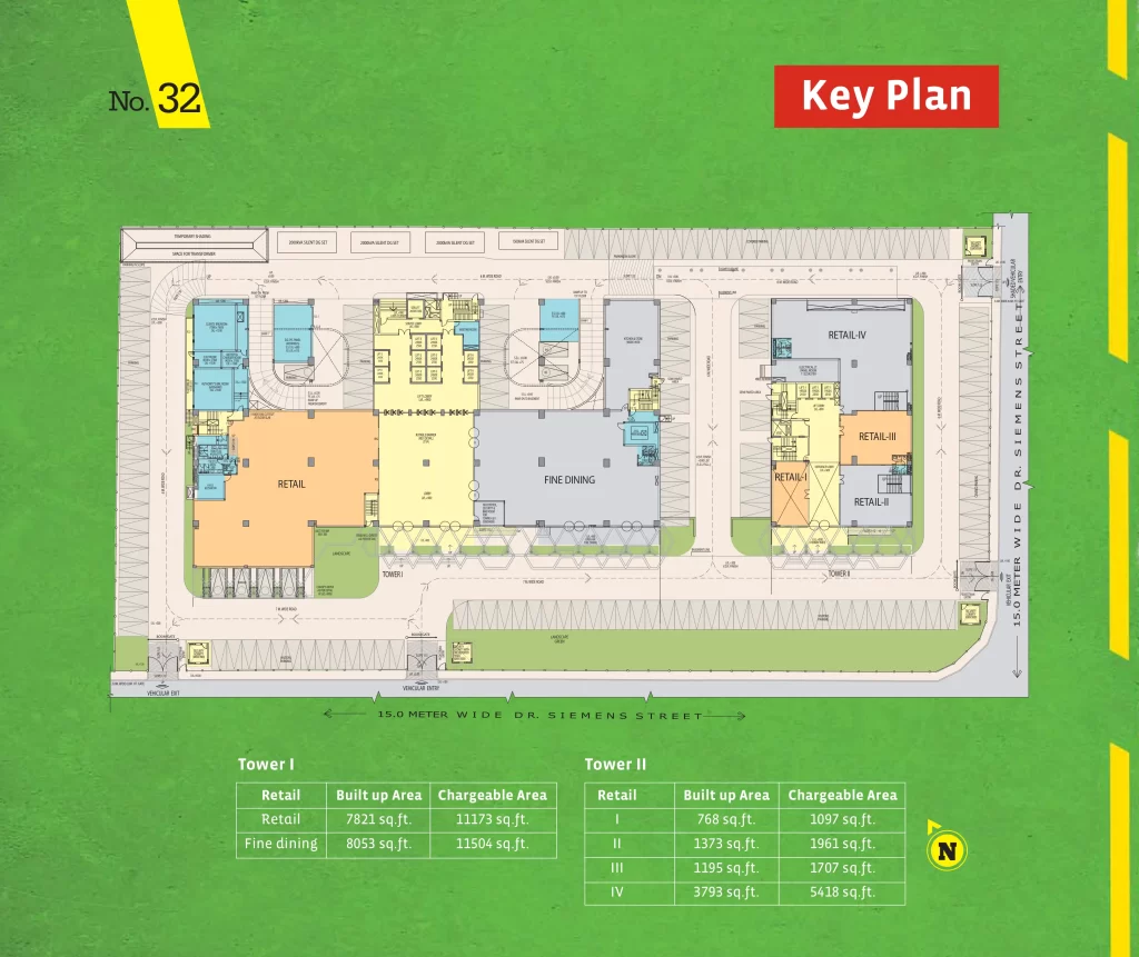 PS Srijan Corporate Park Master Layout Plan